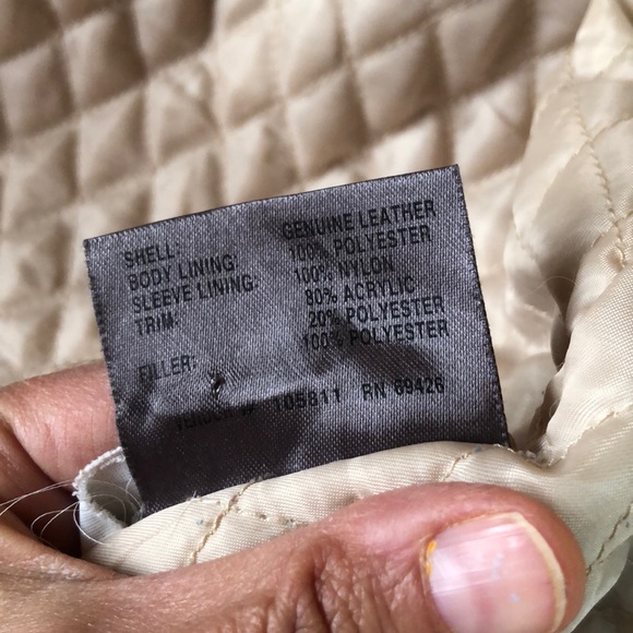 WILSONS LEATHER Tan Suede and Faux Fur Coat Size M - Picture 10 of 14